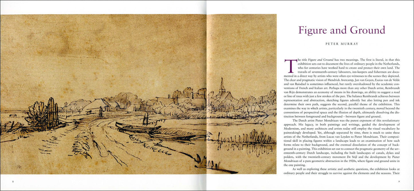 FIGURE AND GROUND — Rembrandt to Mondriaan: Landscape and People in Netherlands Art 1520-1920