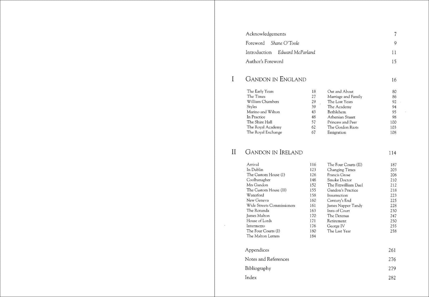 JAMES GANDON (1742-1823) AND HIS TIMES