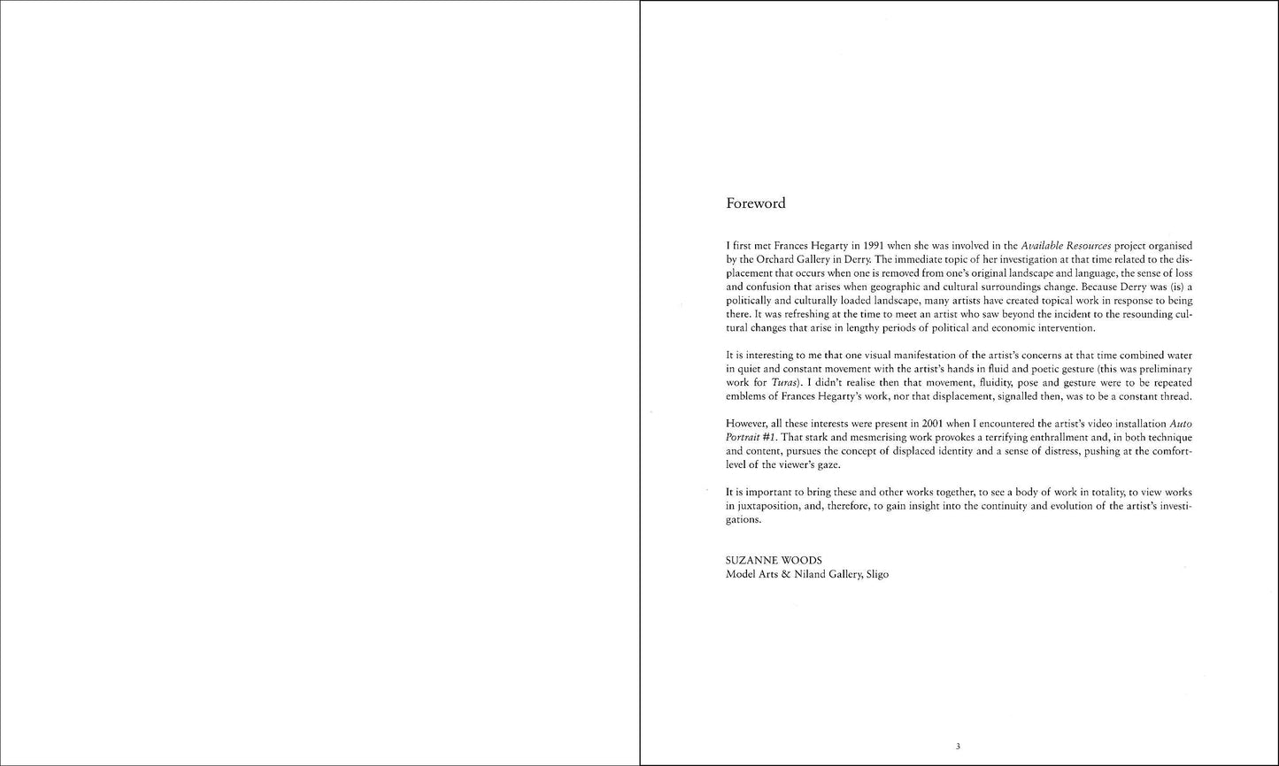 FRANCES HEGARTY — Selected Works 1970-2004