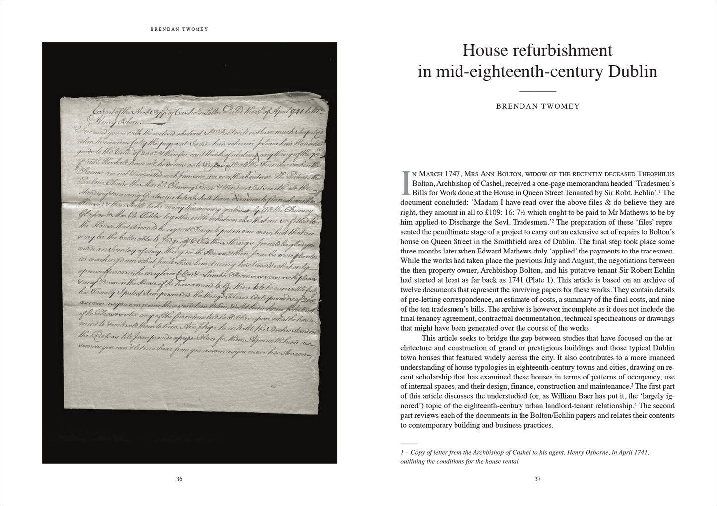 IRISH ARCHITECTURAL AND DECORATIVE STUDIES – Vol.24