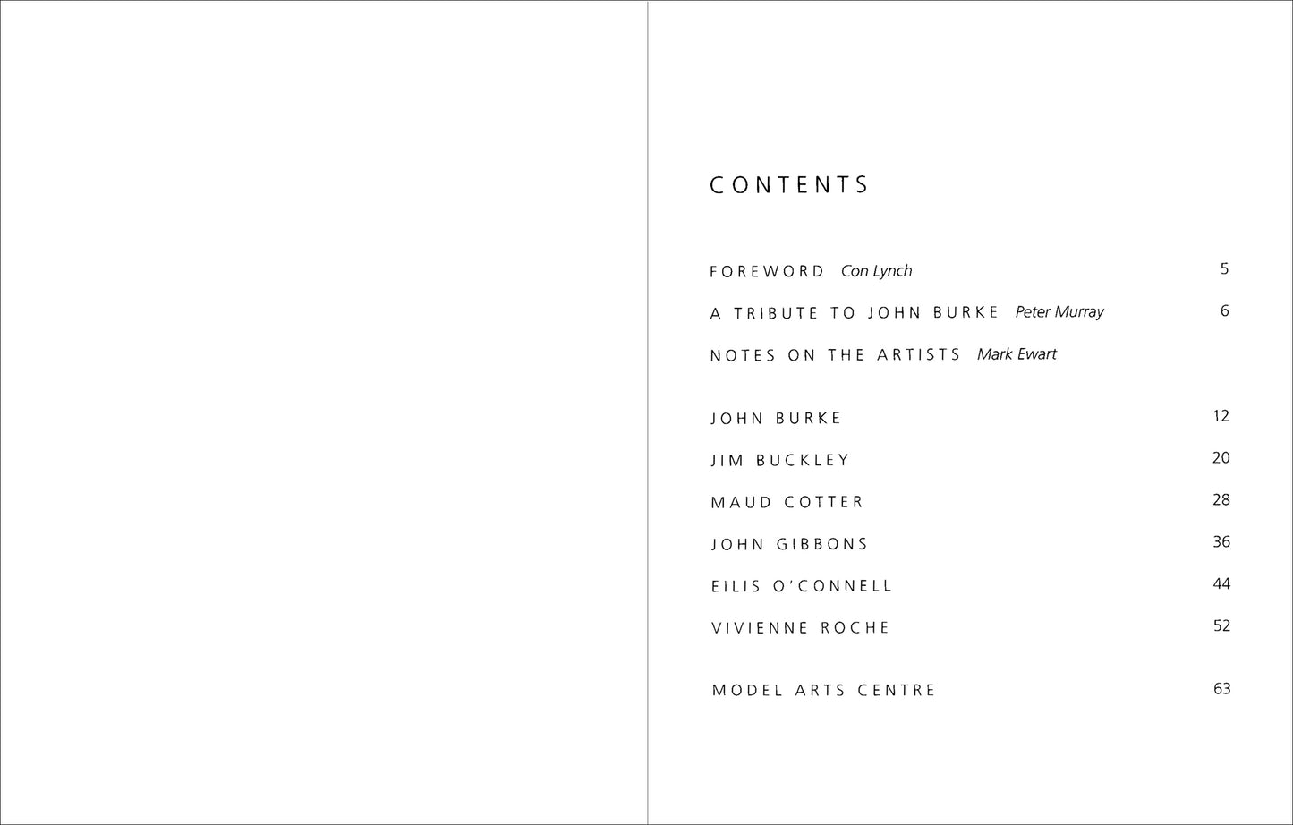IRISH STEEL — John Burke / Jim Buckley / Maud Cotter / John Gibbons / Eilís O’Connell / Vivienne Roche
