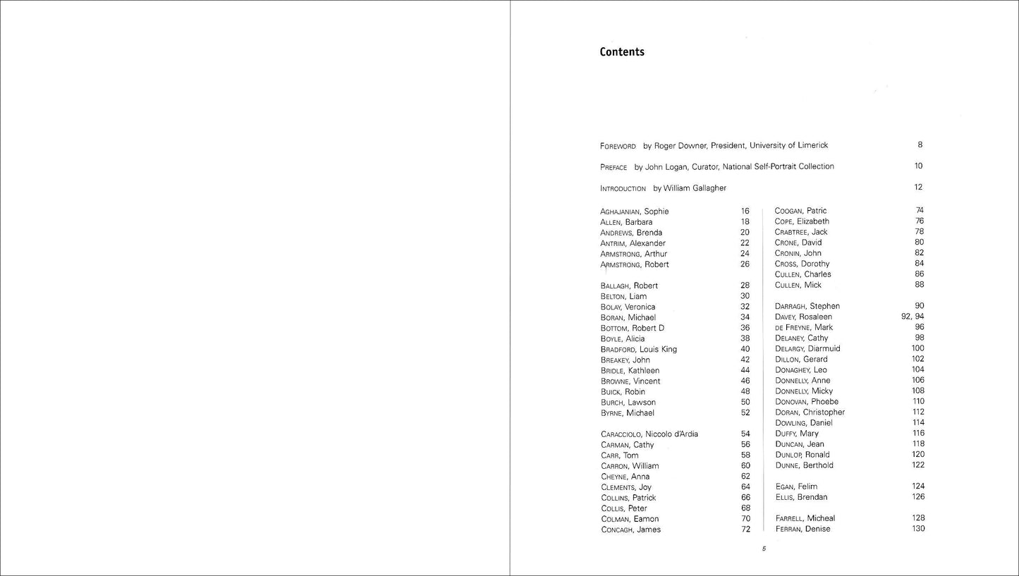 NATIONAL SELF-PORTRAIT COLLECTION OF IRELAND — vol. 2, 1989-1999