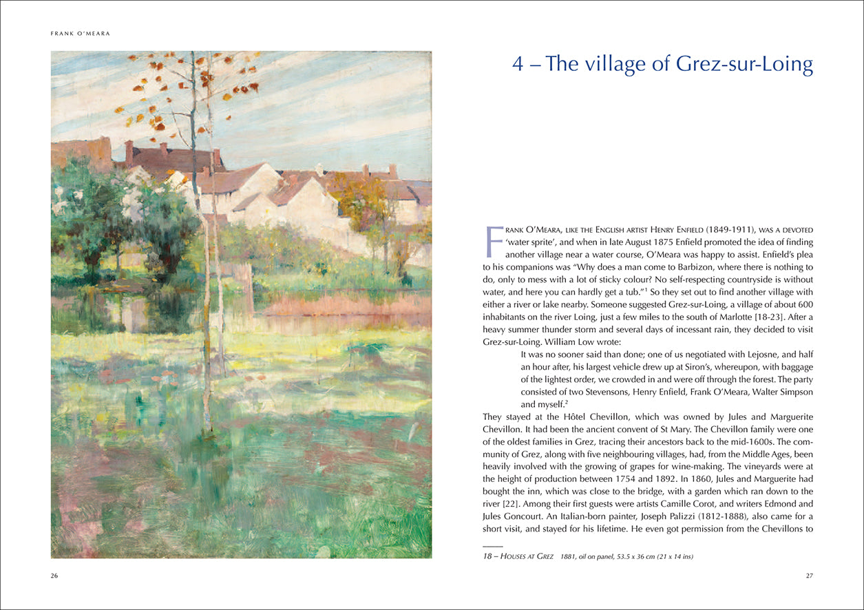 THE IRRESISTIBLE FRANK O'MEARA – An Irish Artist in France