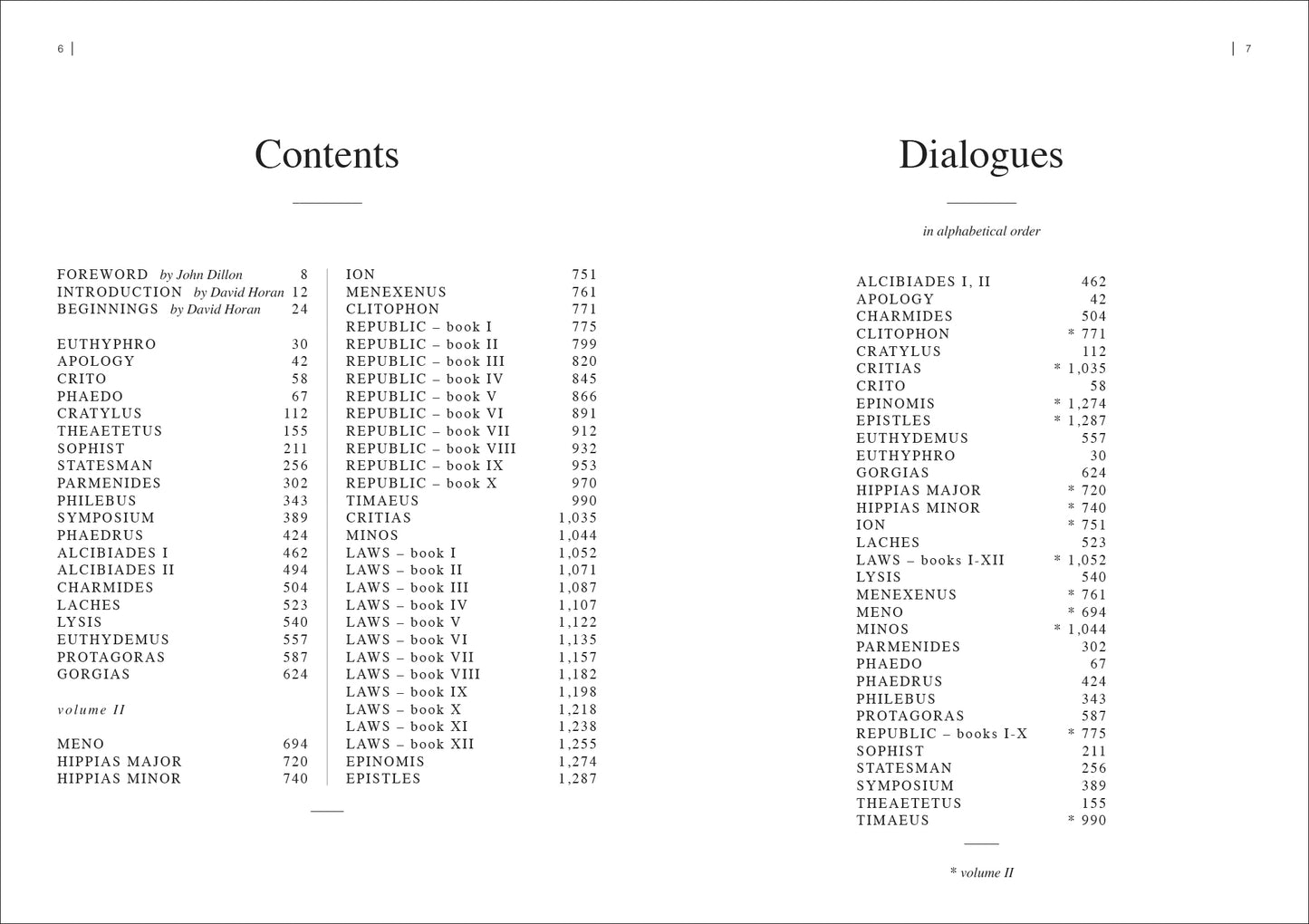 THE DIALOGUES OF PLATO – A new translation by David Horan