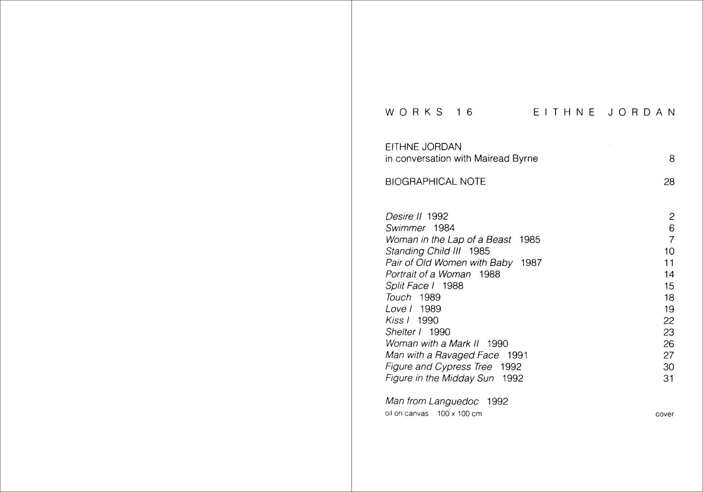 Works °16 — EITHNE JORDAN