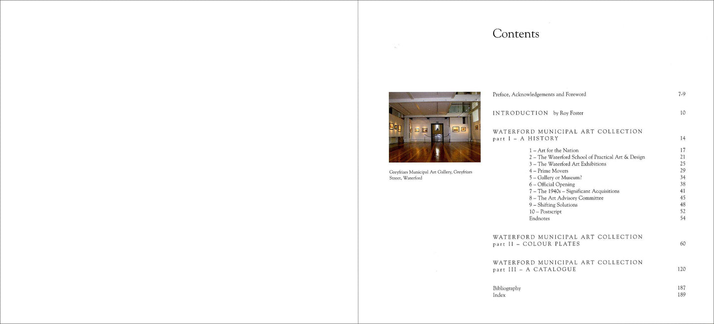 WATERFORD MUNICIPAL ART COLLECTION — A History and Catalogue