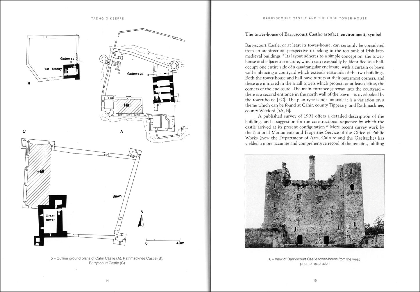 Barryscourt Lectures 1 — BARRYSCOURT CASTLE AND THE IRISH TOWER-HOUSE