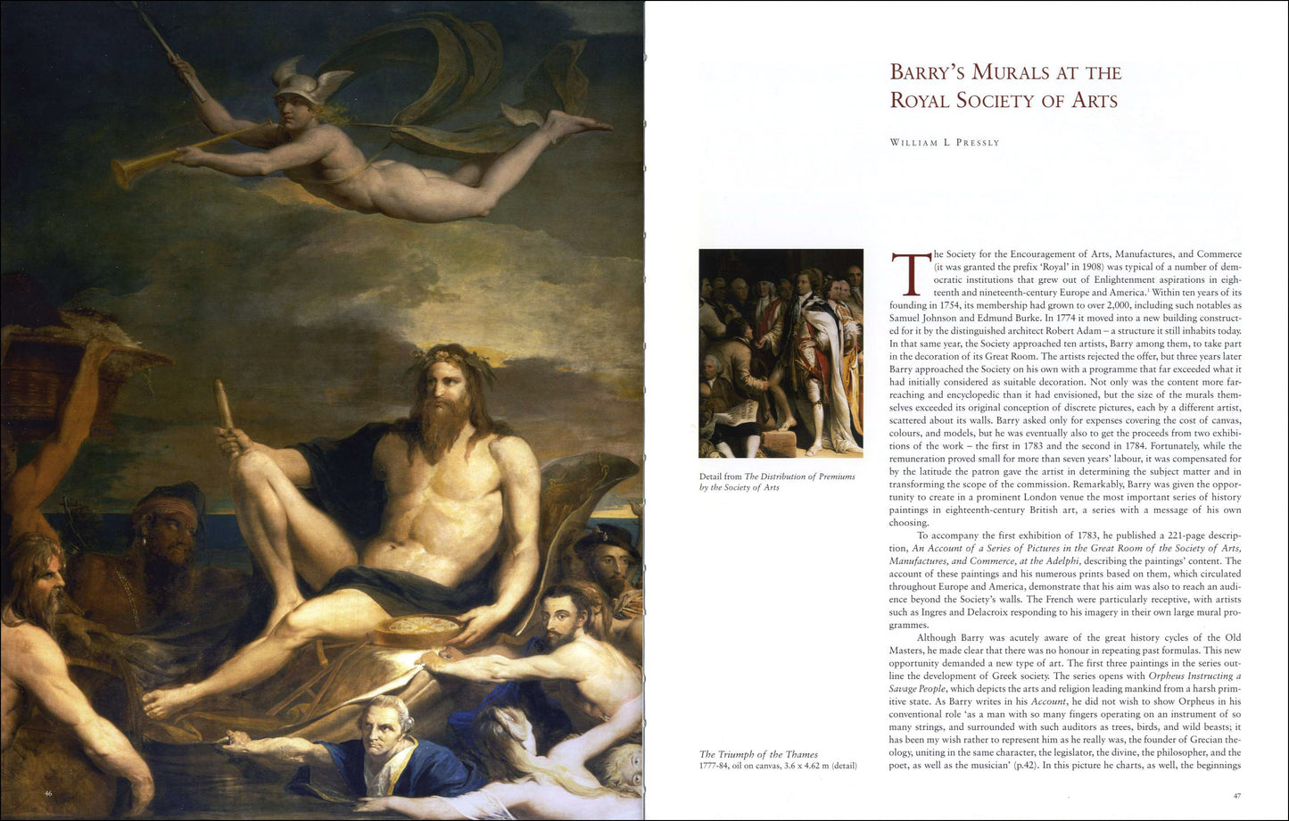 JAMES BARRY (1741-1806) — ‘The Great Historical Painter’