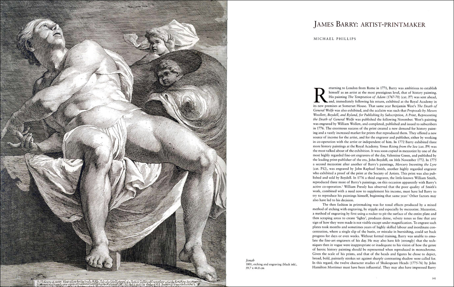 JAMES BARRY (1741-1806) — ‘The Great Historical Painter’