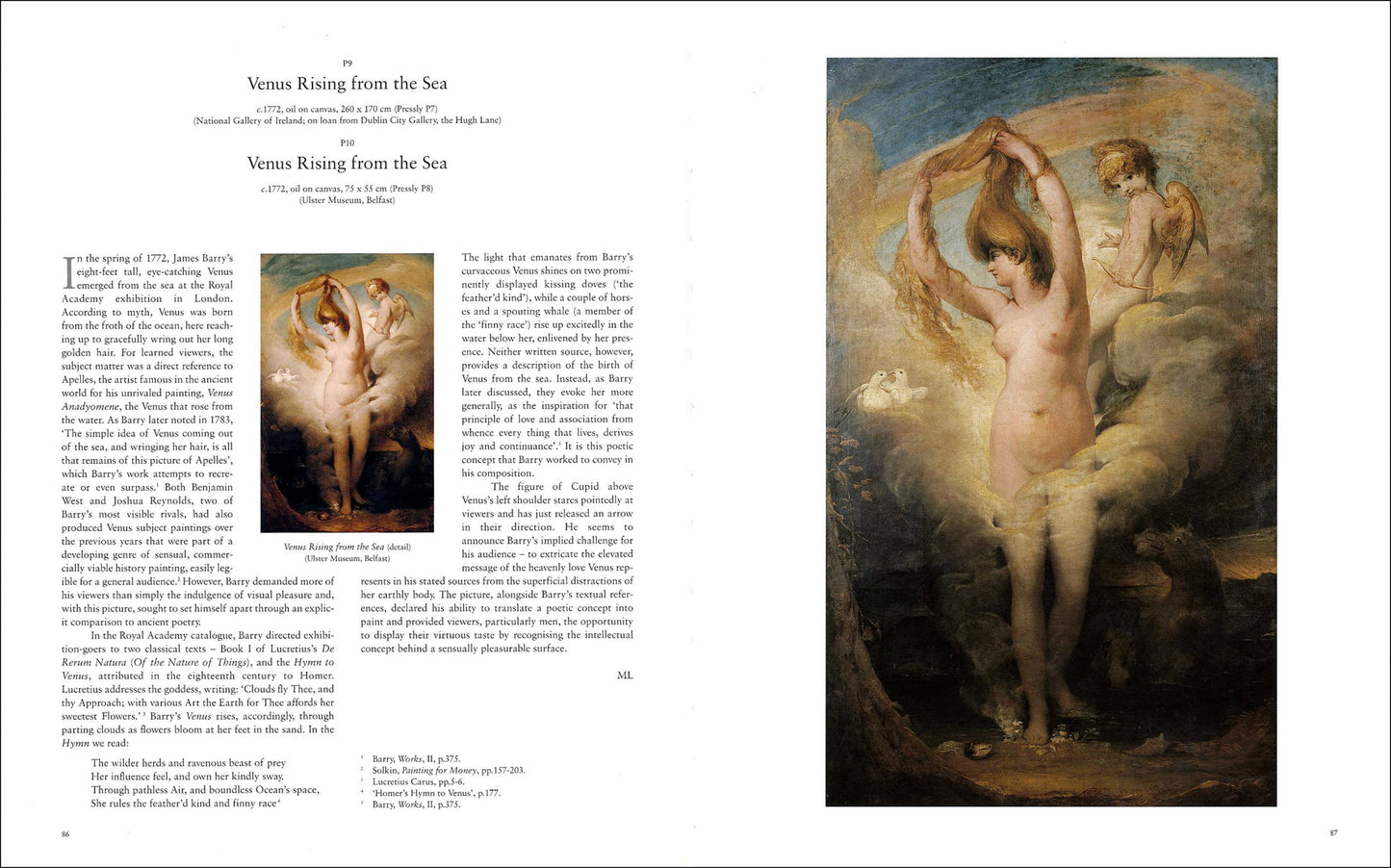 JAMES BARRY (1741-1806) — ‘The Great Historical Painter’