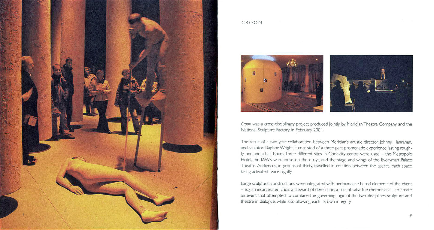 CROON — A cross-disciplinary project by Daphne Wright + Johnny Hanrahan