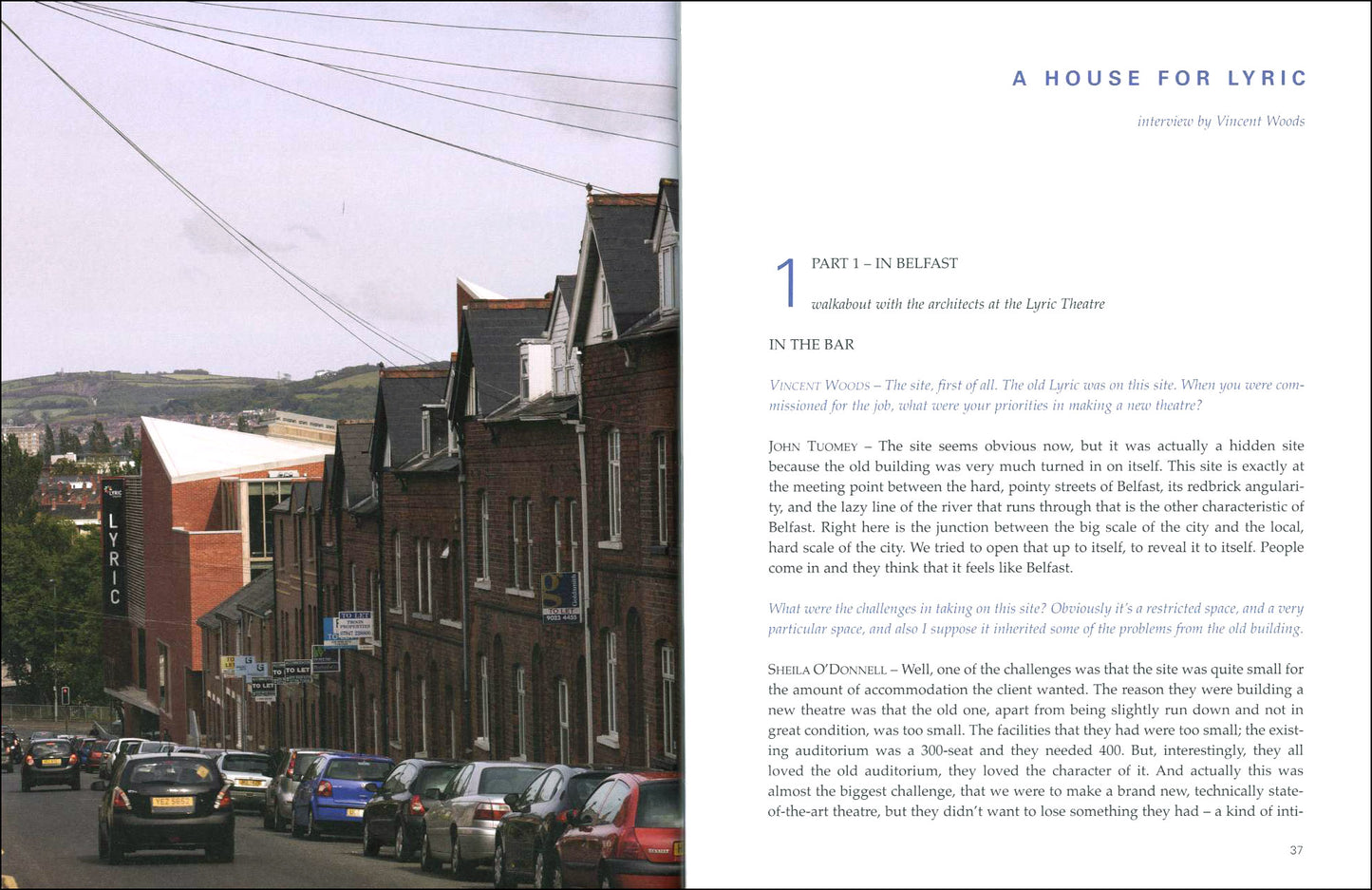 Edge 6 – LYRIC THEATRE, O'Donnell + Tuomey Architects