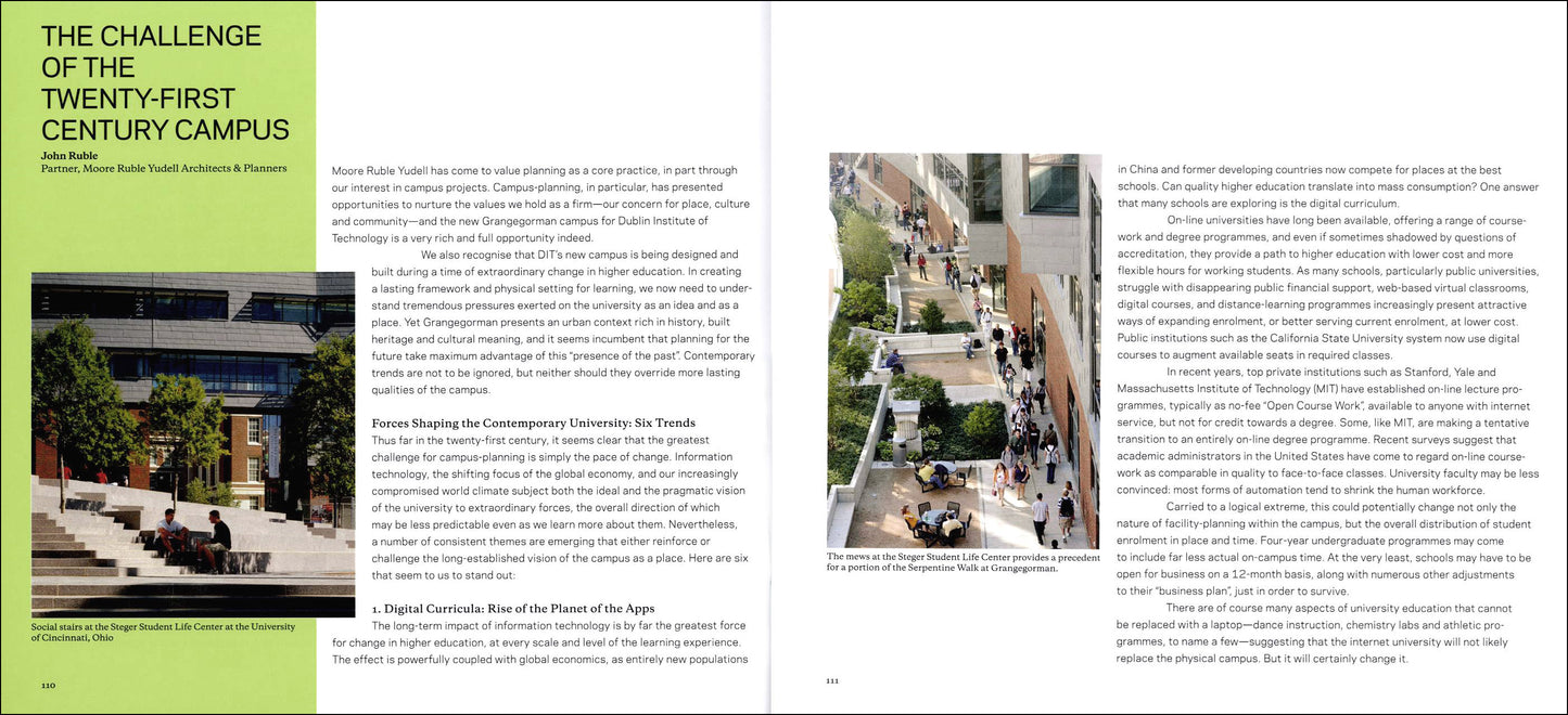 GRANGEGORMAN – An Urban Quarter with an Open Future