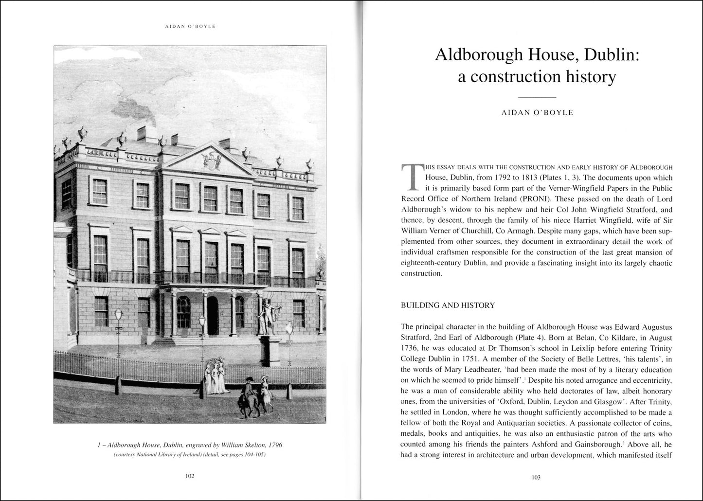 IRISH ARCHITECTURAL AND DECORATIVE STUDIES – Vol. 4