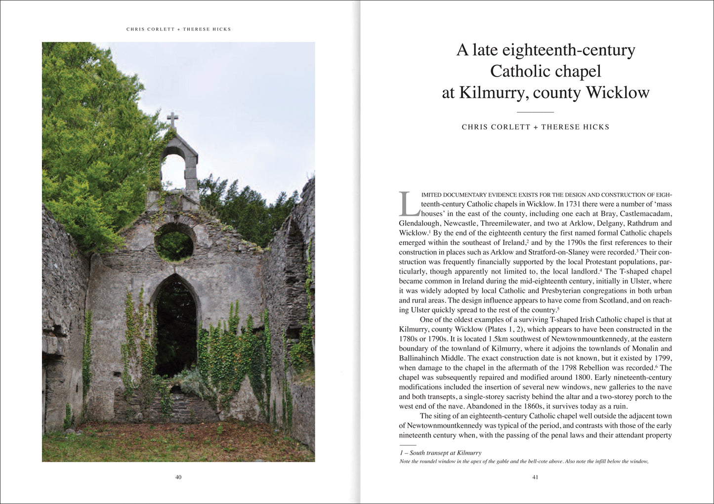 IRISH ARCHITECTURAL AND DECORATIVE STUDIES – Vol.21