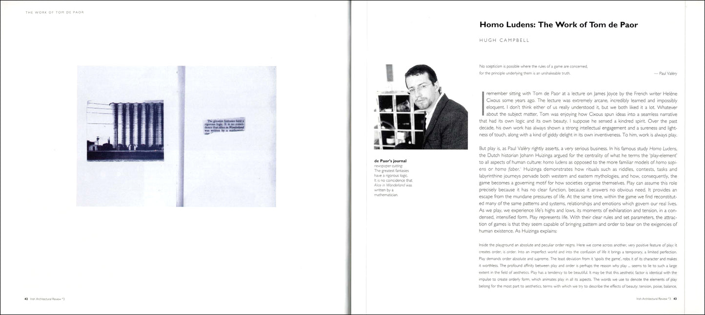 IRISH ARCHITECTURAL REVIEW, Volume 3