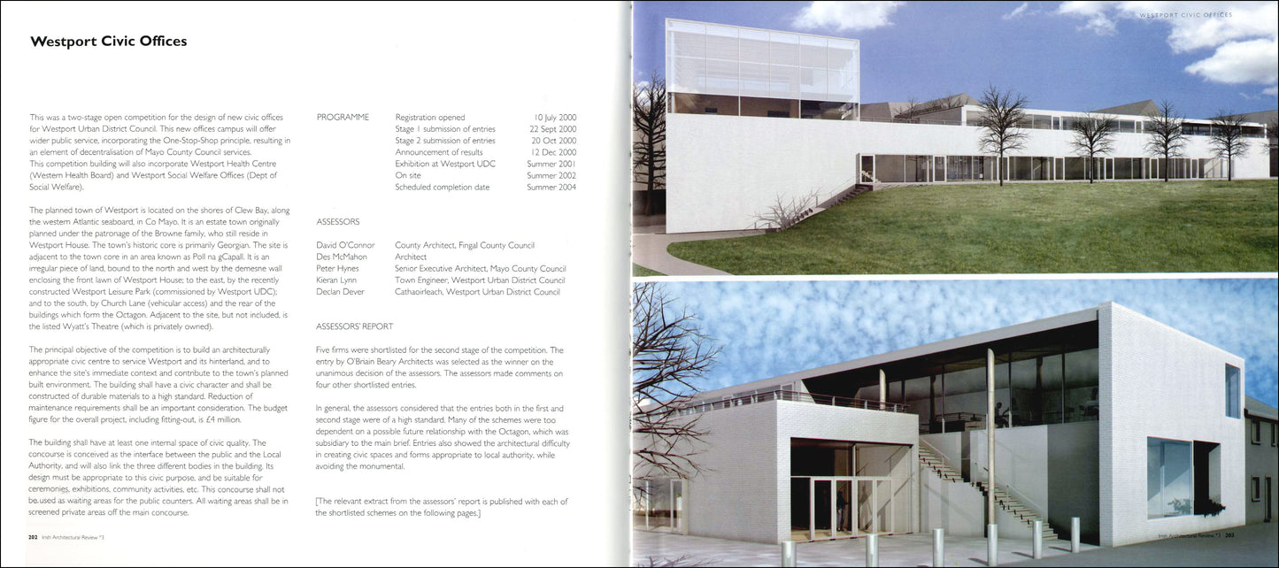 IRISH ARCHITECTURAL REVIEW, Volume 3