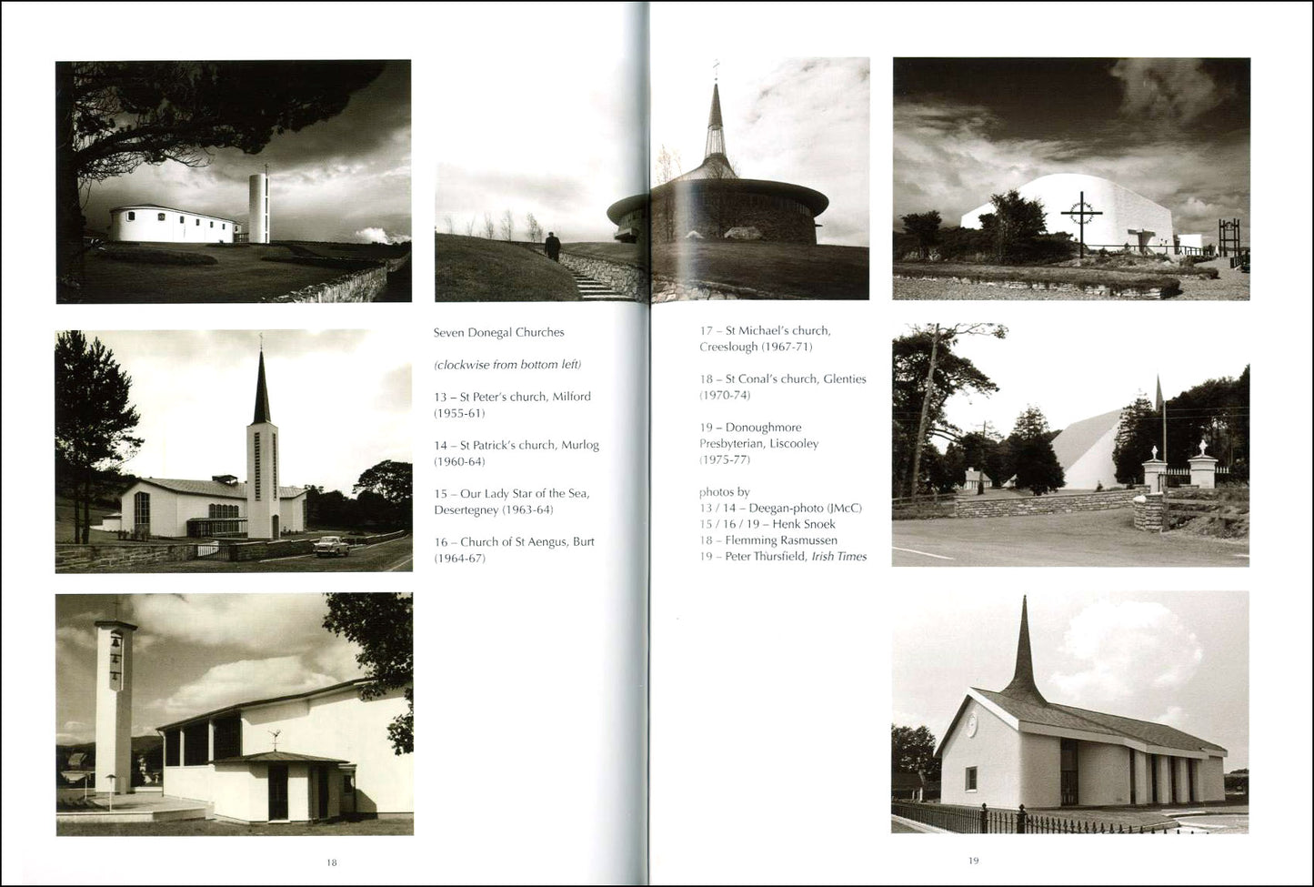 Liam McCormick, Seven Donegal Churches: Vol. VIII – ARCHITECT + ARTISTS