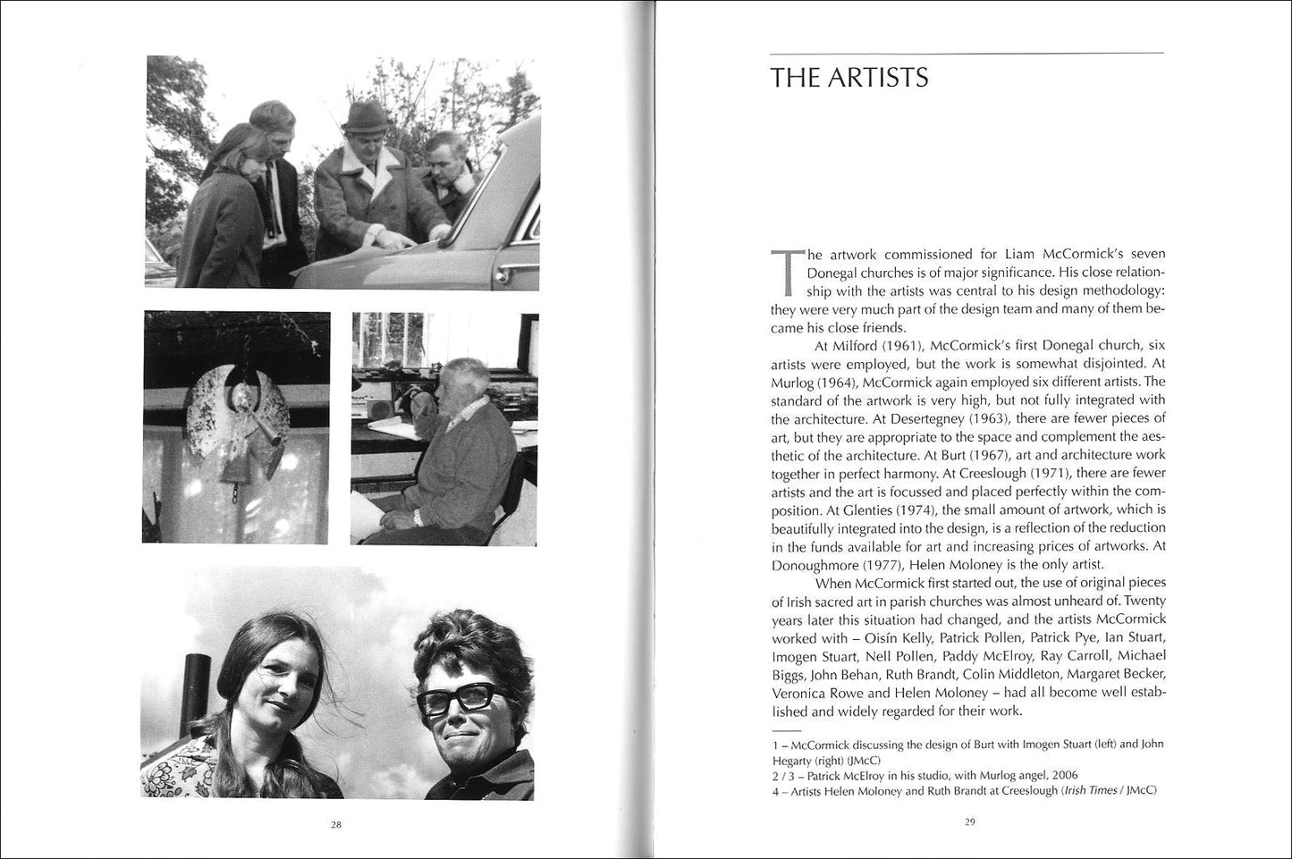Liam McCormick, Seven Donegal Churches: Vol. VIII – ARCHITECT + ARTISTS