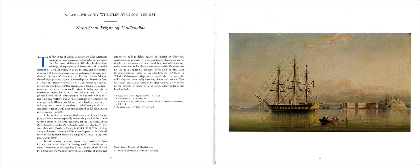MARITIME PAINTINGS OF CORK, 1700-2000