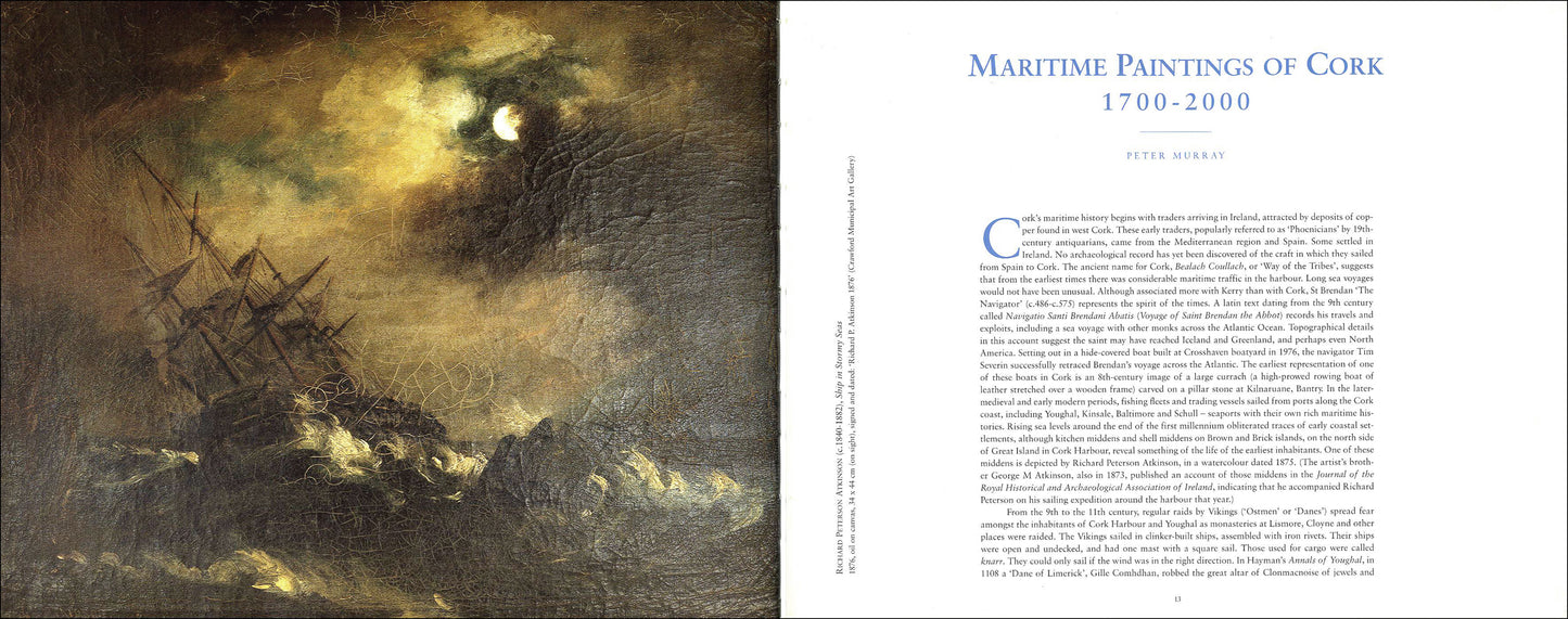MARITIME PAINTINGS OF CORK, 1700-2000