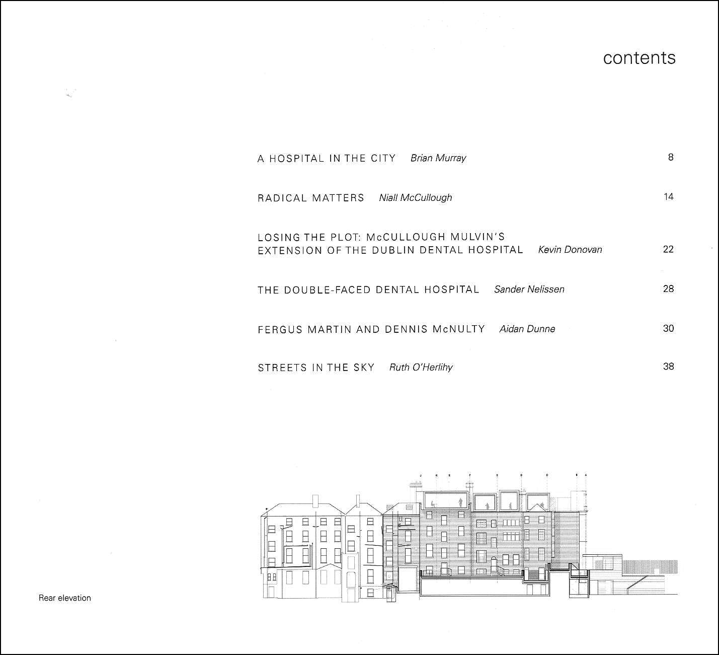 McCullough Mulvin Architects – DUBLIN DENTAL HOSPITAL: Embedded Space