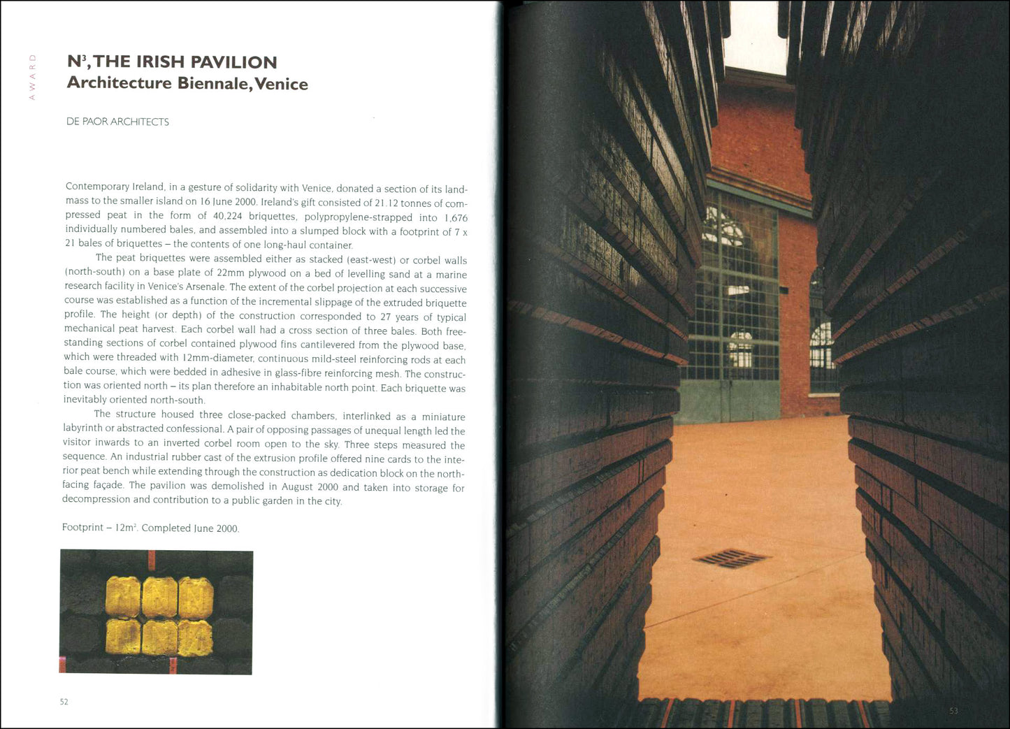 NEW IRISH ARCHITECTURE °16 — AAI Awards 2001