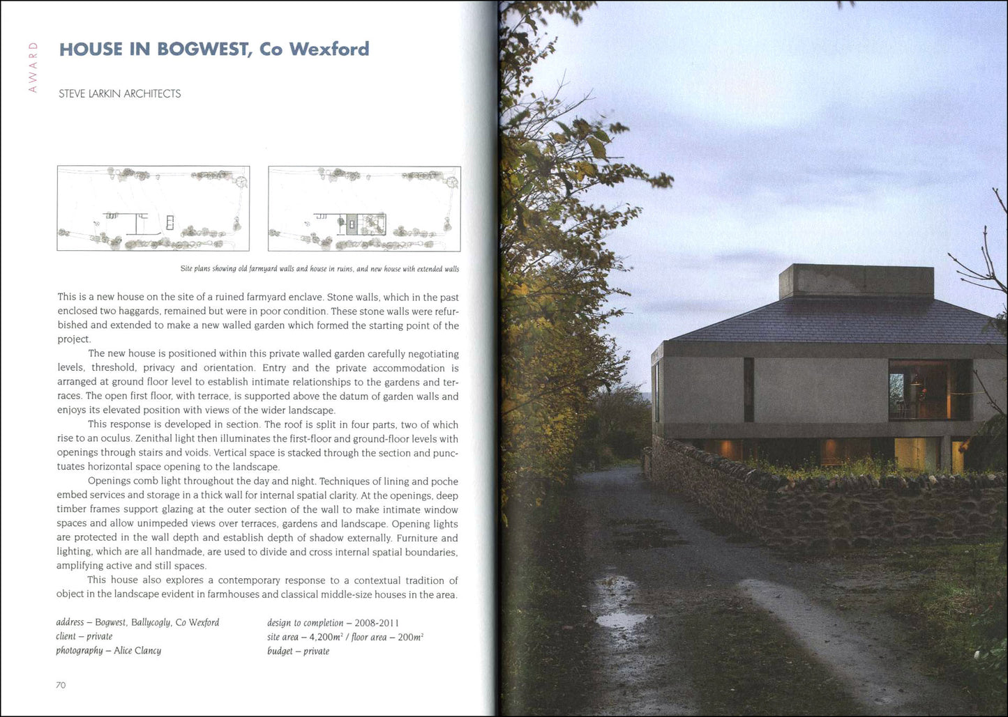 NEW IRISH ARCHITECTURE °27 — AAI Awards 2012