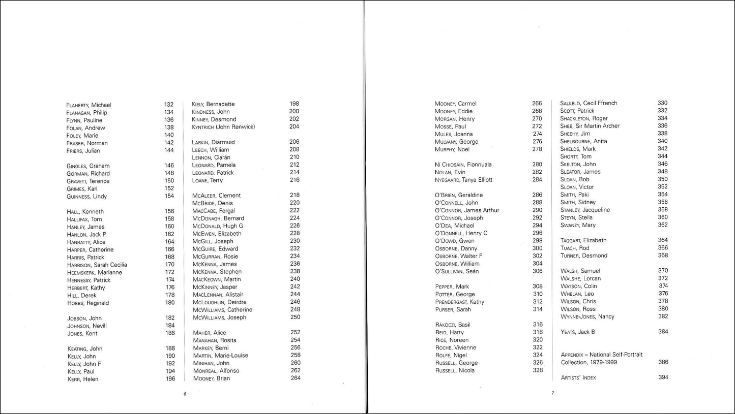 NATIONAL SELF-PORTRAIT COLLECTION OF IRELAND — vol. 2, 1989-1999