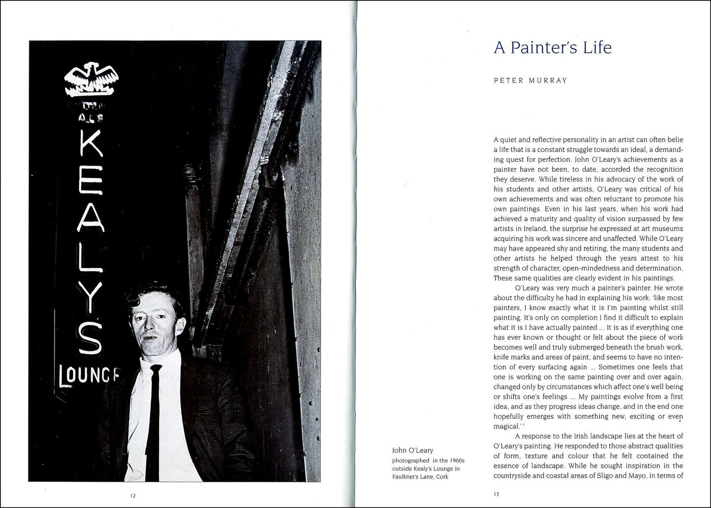 JOHN O’LEARY (1929-1999) — A Retrospective