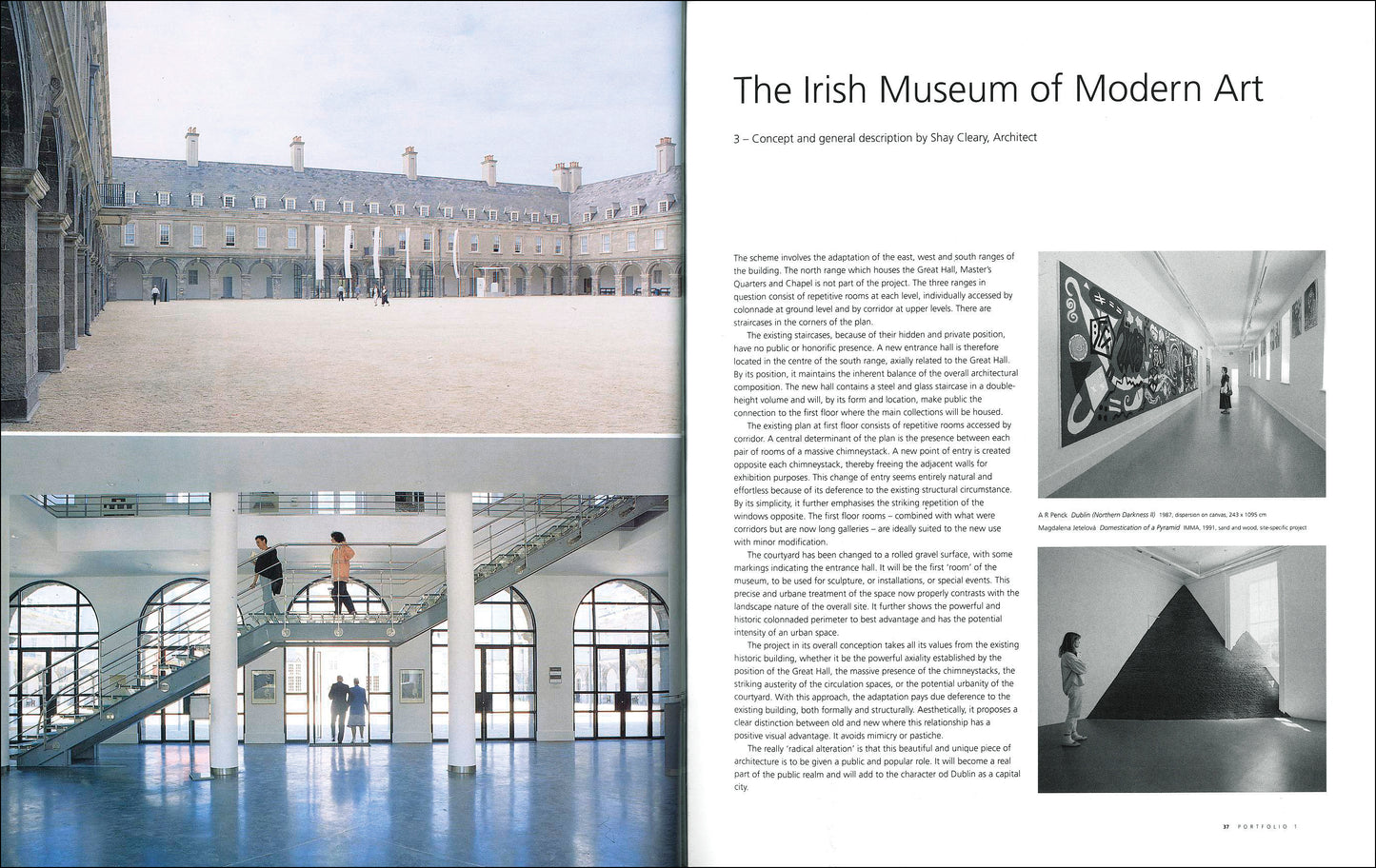 PORTFOLIO — Architecture, Paintings, Sculpture and Time-Based Media in Ireland