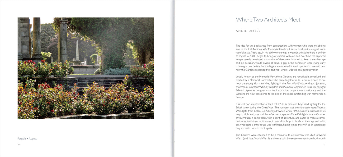 SHADOWS + REFLECTIONS – The Irish National War Memorial Gardens