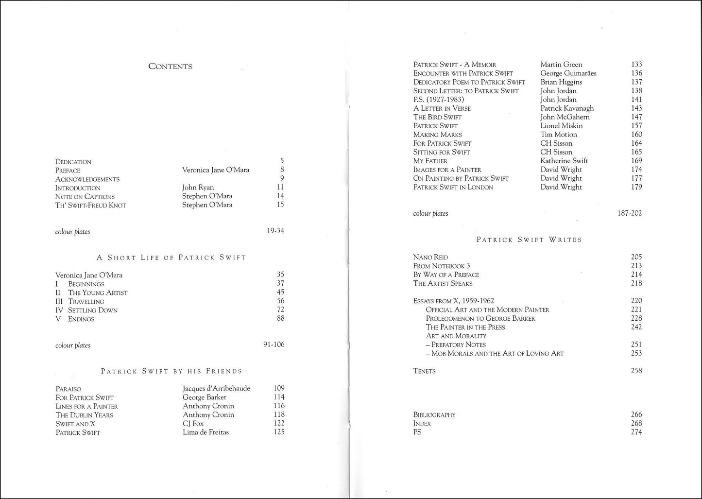 PATRICK SWIFT (1927-1983) – PS of course