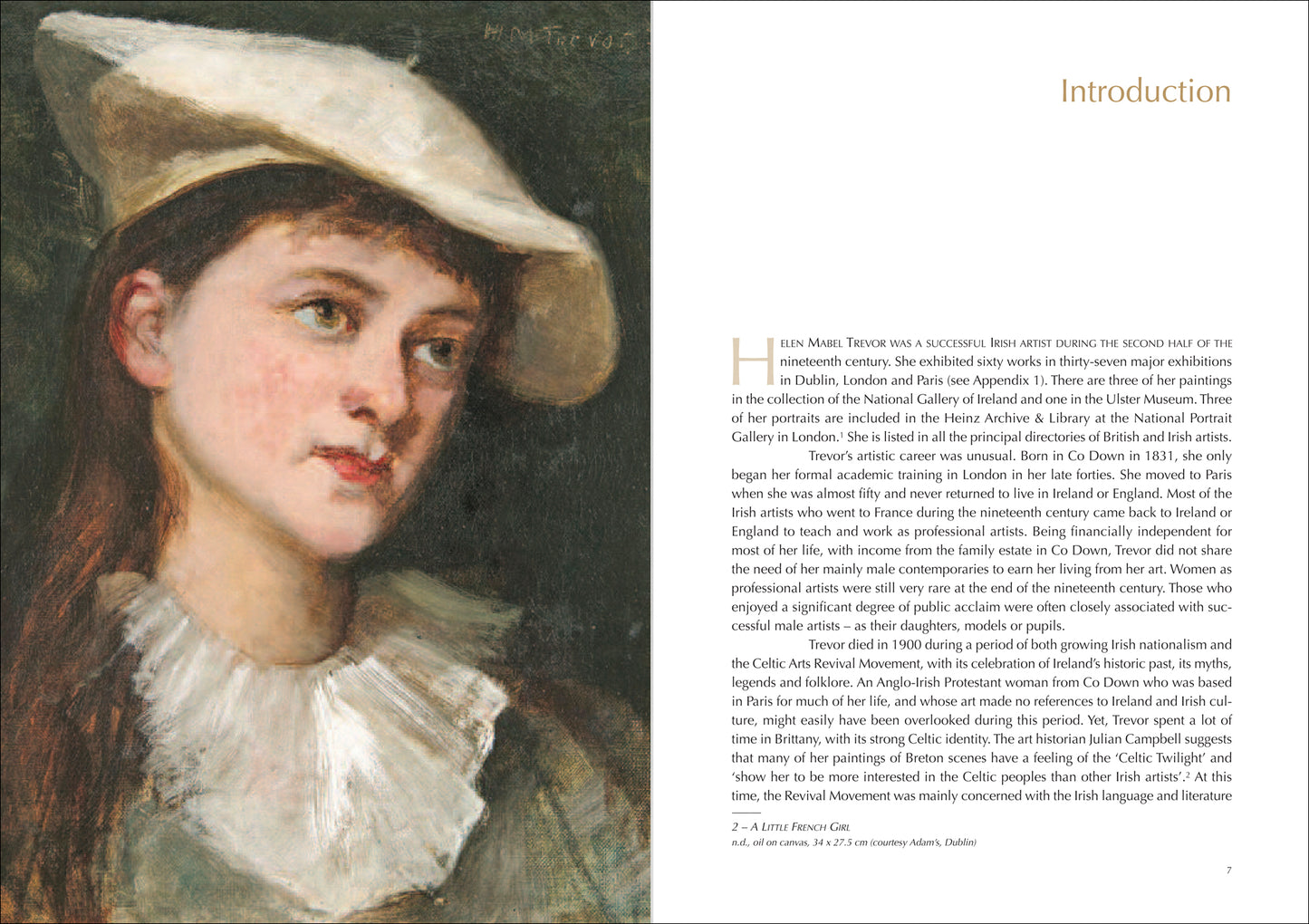 HELEN MABEL TREVOR – An Irish Artist Abroad