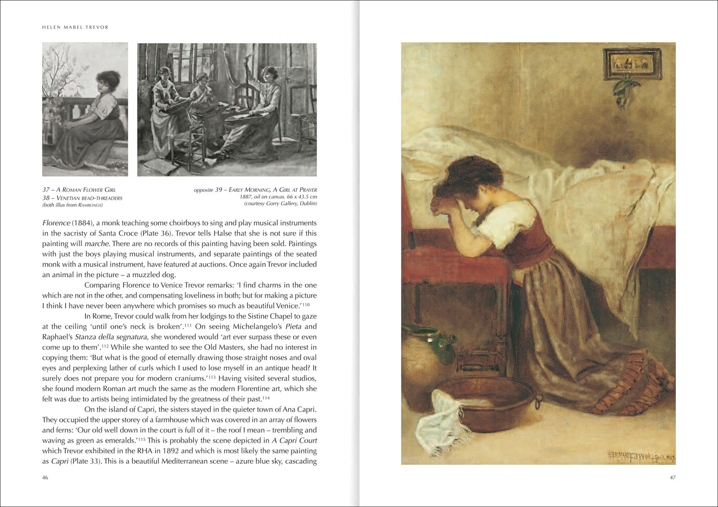 HELEN MABEL TREVOR – An Irish Artist Abroad