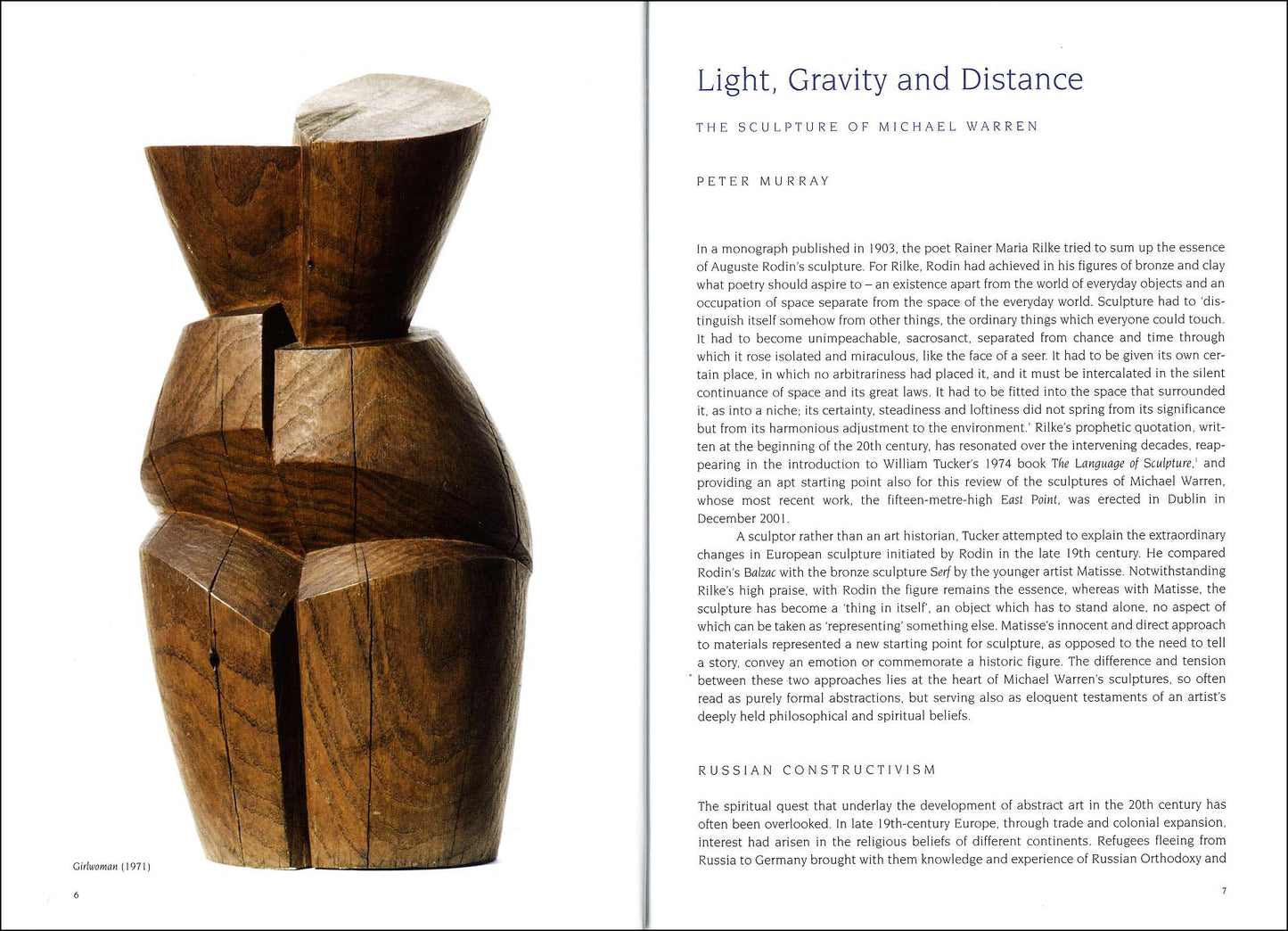 MICHAEL WARREN — Light, Gravity and Distance