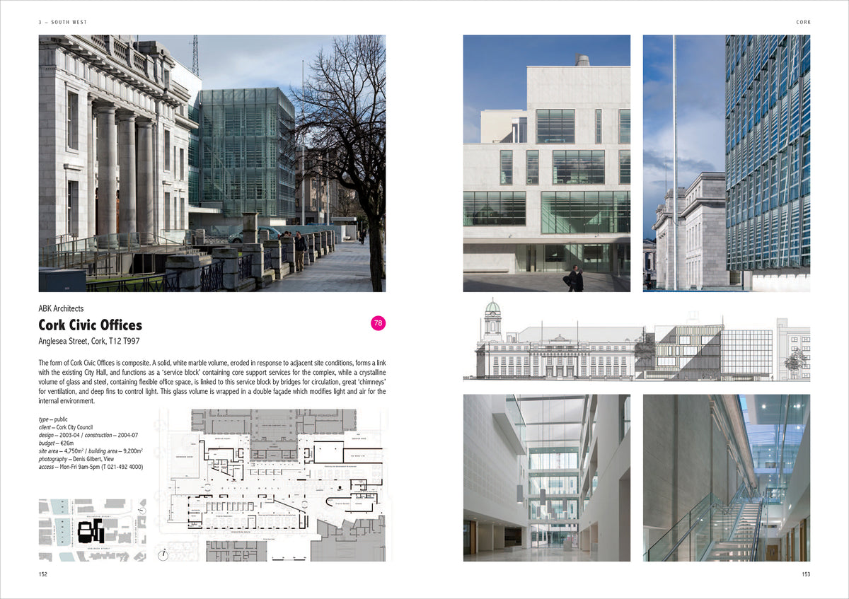 IRELAND ARCHITECTURE – 250+ buildings since 1990