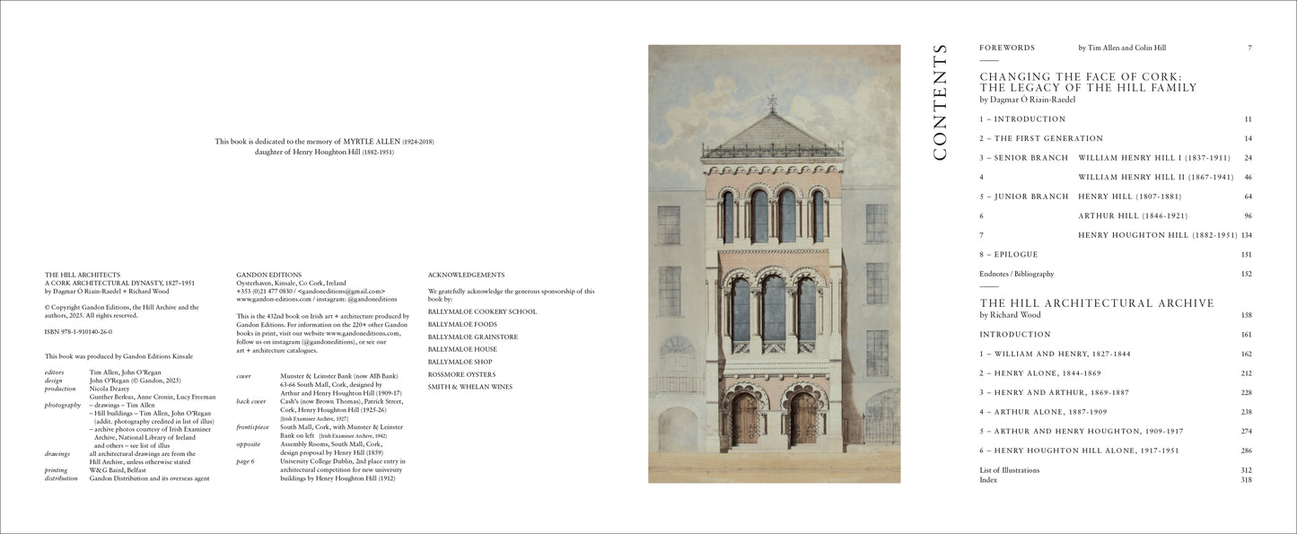 THE HILL ARCHITECTS – A Cork Architectural Dynasty, 1827-1951