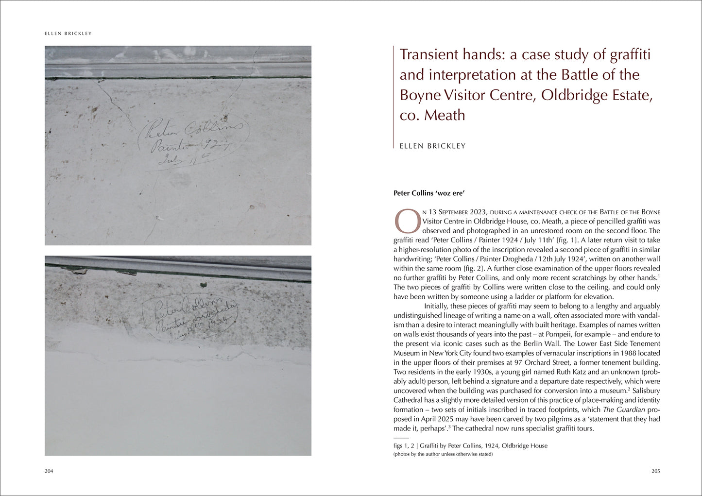 IRISH HERITAGE STUDIES | vol. 2  – The annual research journal of the Office of Public Works